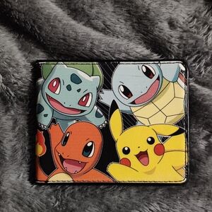 Pokemon Starters Bi-Fold Wallet
